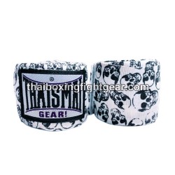 Vendas Thaismai 4.5m HW7003 Muay Thai / MMA  / BOXING / UFC Fancy "Skull" Blanco