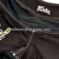 Shorts de MMA Fairtex negro/camuflaje | MMA Shorts
