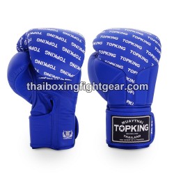 Guantes de boxeo Thai TOP KING FULL IMPACT SINGLE TONE-TKBGFI Auzl