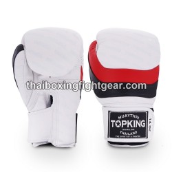 Guantes de boxeo Thai TOP KING INNOVATION-TKBGIN Blanco