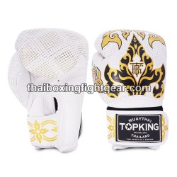 Guantes de boxeo Thai TOP KING KANOK-TKBGKN Blanco