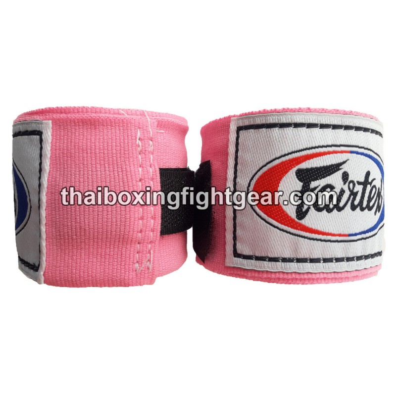Fairtex HW2 Vendas de boxeo semi-elásticas 180" rosa | Hand Wraps Fairtex HW2 Vendas de boxeo semi-elásticas 180" rosa | Hand Wraps
