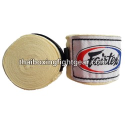 Fairtex HW2 Vendas de boxeo semi-elásticas 180" crema beige | Hand Wraps Fairtex HW2 Vendas de boxeo semi-elásticas 180" crema beige | Hand Wraps
