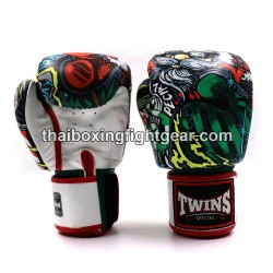 Guantes de Boxeo tailandés Twins "FBGVL3-64 Saint Knuckle"