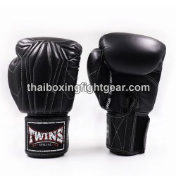 Guantes de Boxeo tailandés Twins BGVL14 Negro