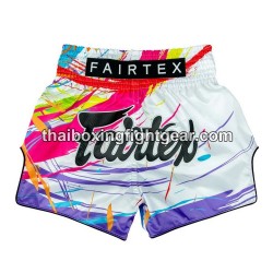 Pantalones cortos de Boxeo Muay Thai Fairtex "BS1933 World Music"