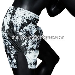 Pantalones cortos de Boxeo Muay Thai Fairtex "BS1948 Grunge White"