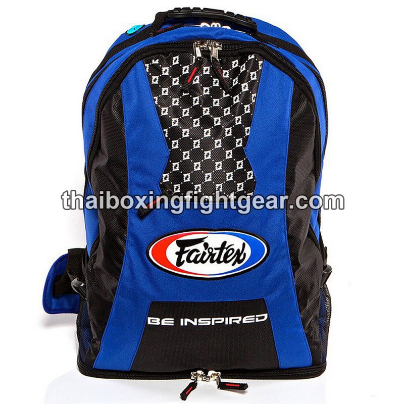 Mochila "Usa Guantes de Boxeo" Fairtex BAG-4 Azul | Accesorio