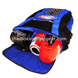 Mochila "Usa Guantes de Boxeo" Fairtex BAG-4 Azul | Accesorio